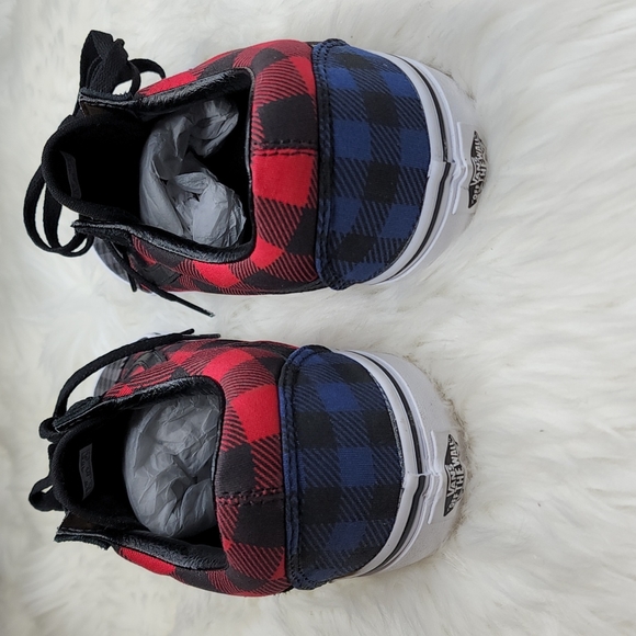 VANS What The Buffalo Old Skool Canvas Lace Up Sneakers Shoes NEW - Picture 8 of 14